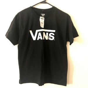 Black Vans Logo Shirt